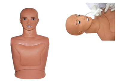 Nasogastric Feeding and Trachea Intubation Care Training Manikin